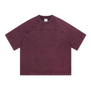 CHRISTIAN VINTAGE WASH BOXY TEE — Red Madder | Epiphany The Label