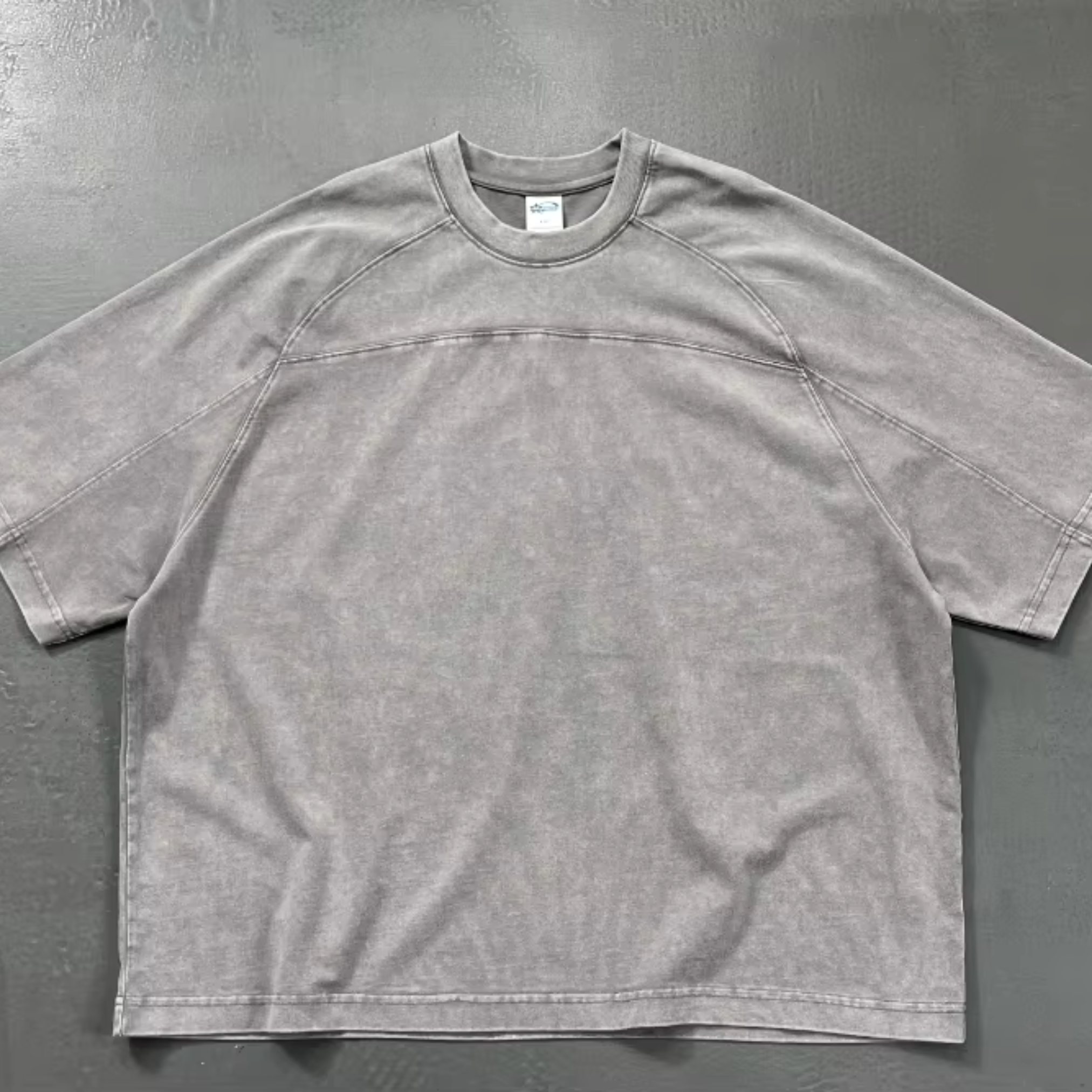 CHRISTIAN VINTAGE WASH BOXY TEE —  Stone | Epiphany The Label