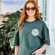 OVERSIZED STREETWEAR T-SHIRT | God Is Not Done — Green