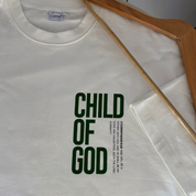 HEAVYWEIGHT GRAPHIC TEE | Child of God — White T-Shirt